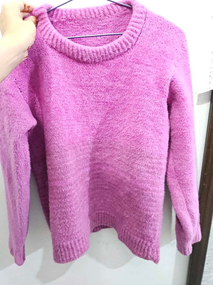 Pink Sweater