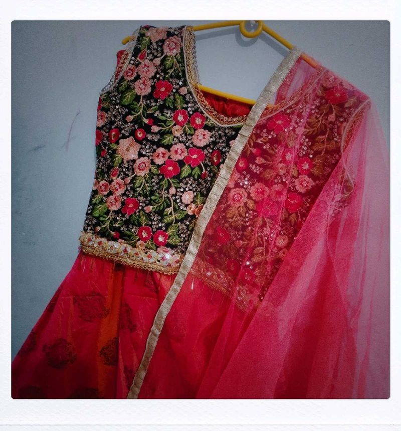 Embroidered Lehenga Choli Set