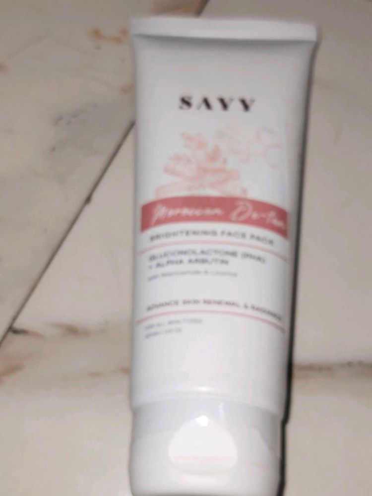 SAVVY Brightening Face Pack