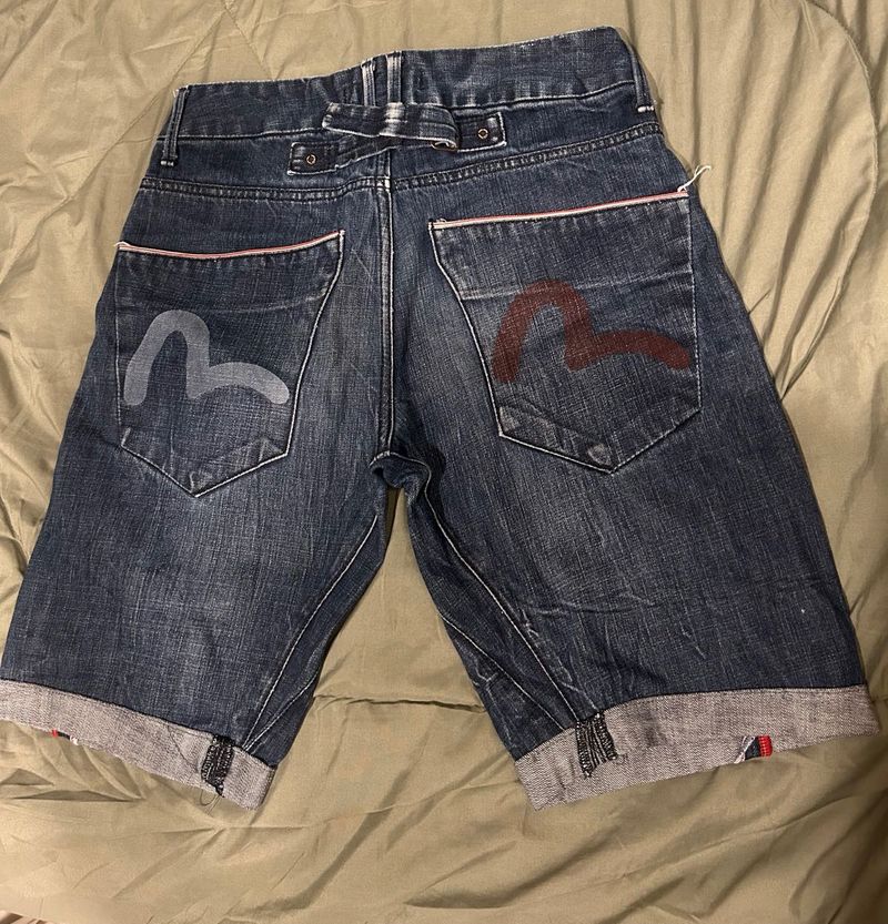 Evisu Vintage Denim Shorts