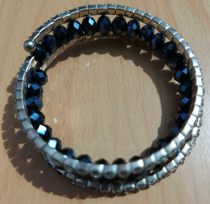 Sparkling Beaded Wrap Bracelet