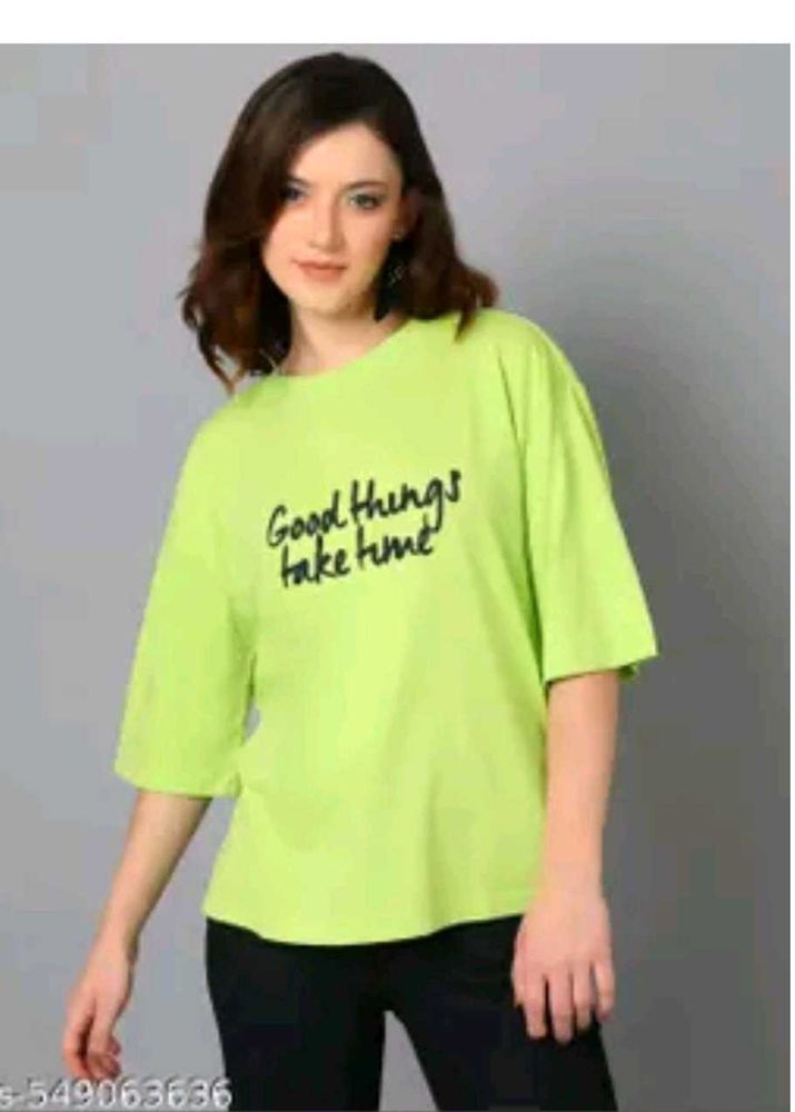 Graphic Print Oversized T-Shirt