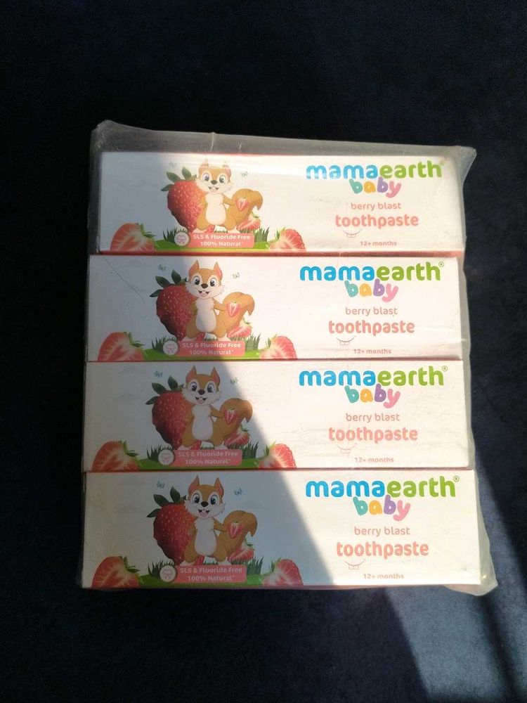 Mamaearth Baby Toothpaste - Berry Blast