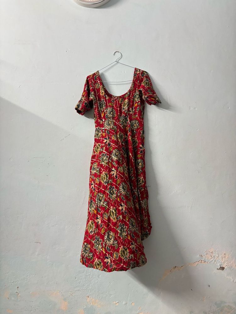 Beautiful Red Ethnic Gown