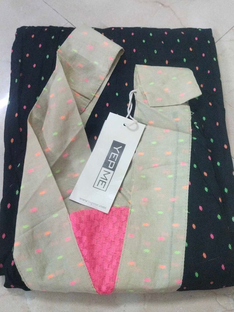 YEPME Kurta with Multi-color Dots