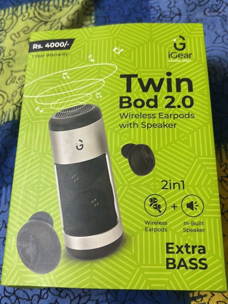iGear Twin Bod 2.0 Wireless Earbuds