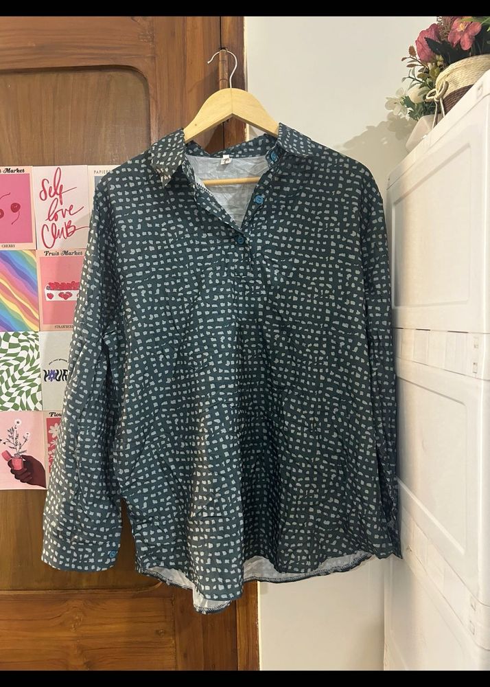 Stylish Printed Long Sleeve Shirt