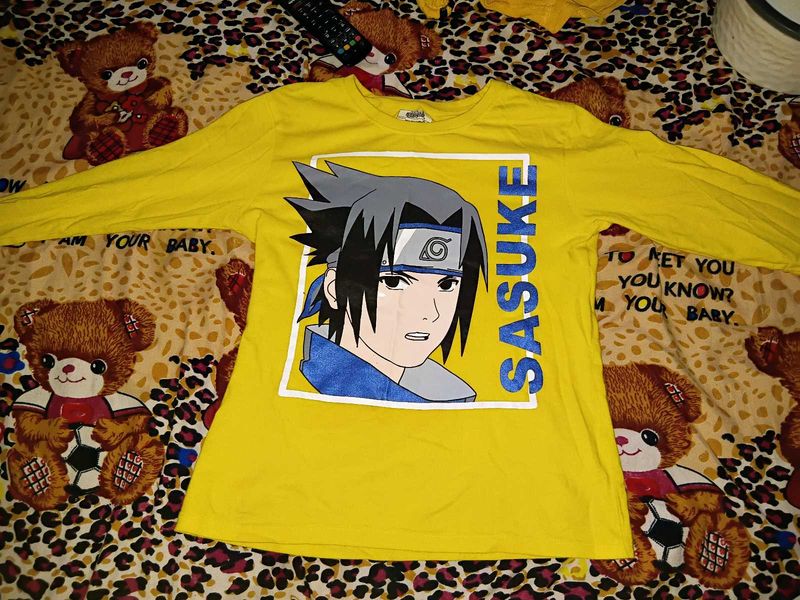 Naruto Sasuke Long Sleeve T-Shirt