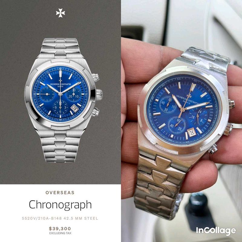 Vacheron Constantin Overseas Chronograph Watch