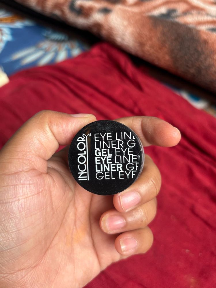 INCOLOR Gel Eyeliner (combo of 3 )