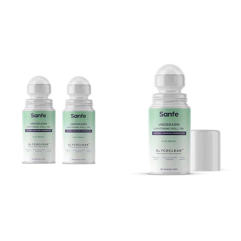 4 Pieces Sanfe Underarm Lightening Roll On