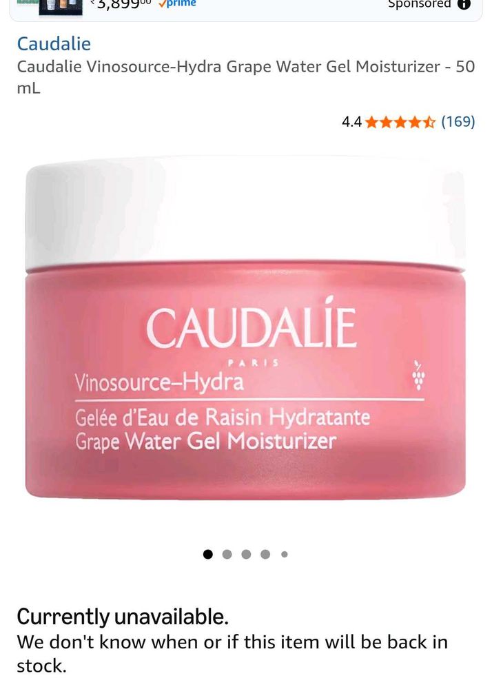 Caudalie Vinosource-Hydra Moisturizer