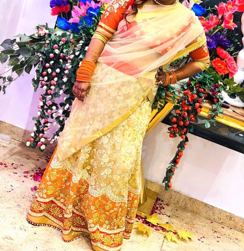 Heavy embroidered Lehenga