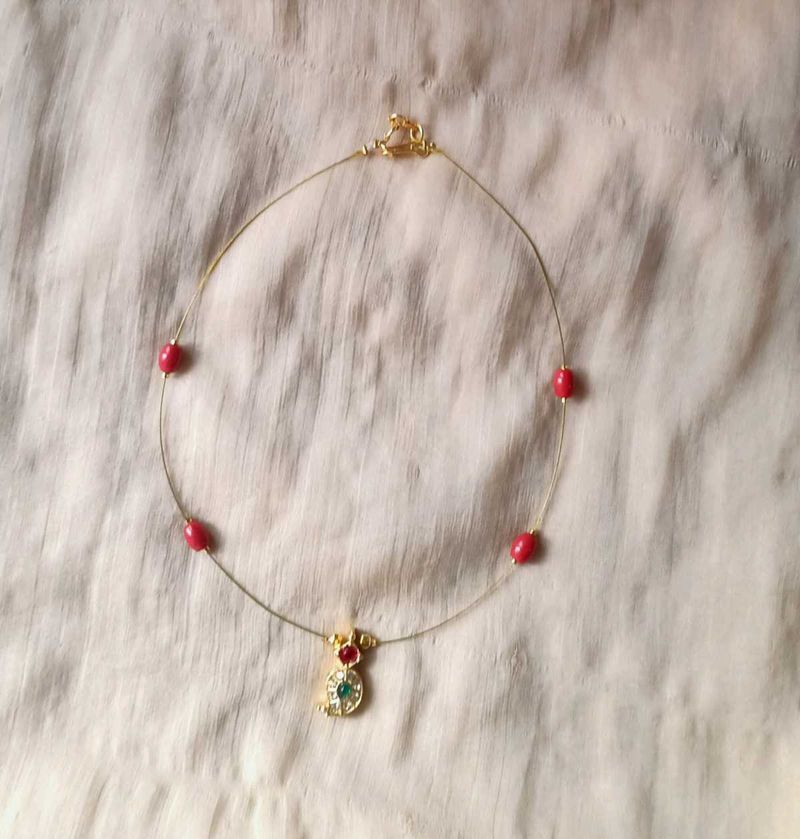 croral beads necklaces