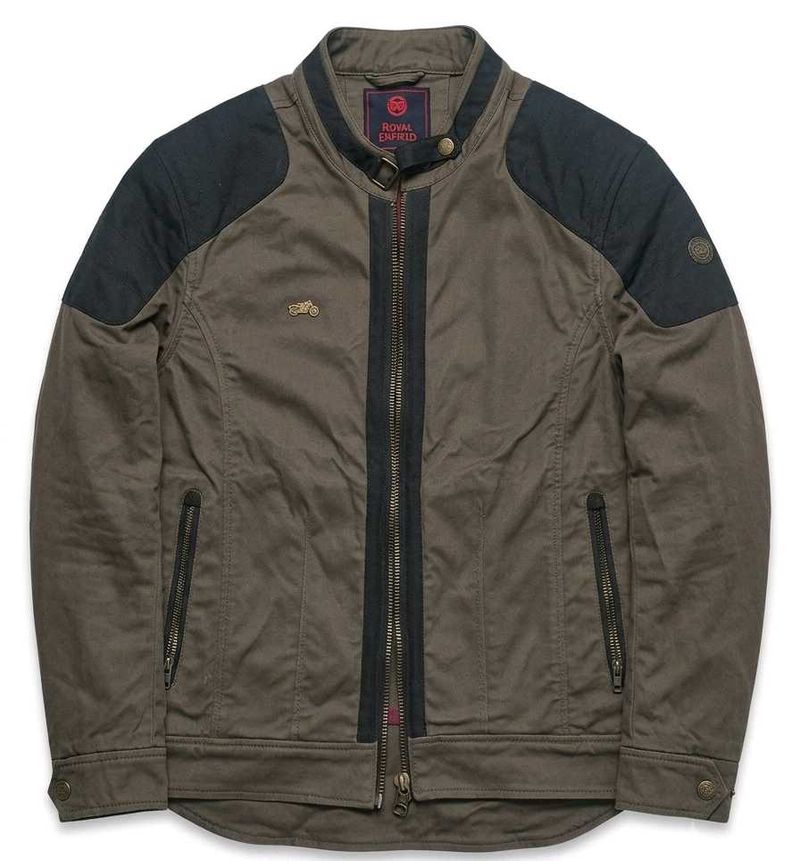 Royal Enfield Olive Streetwind V1 Riding Jacket