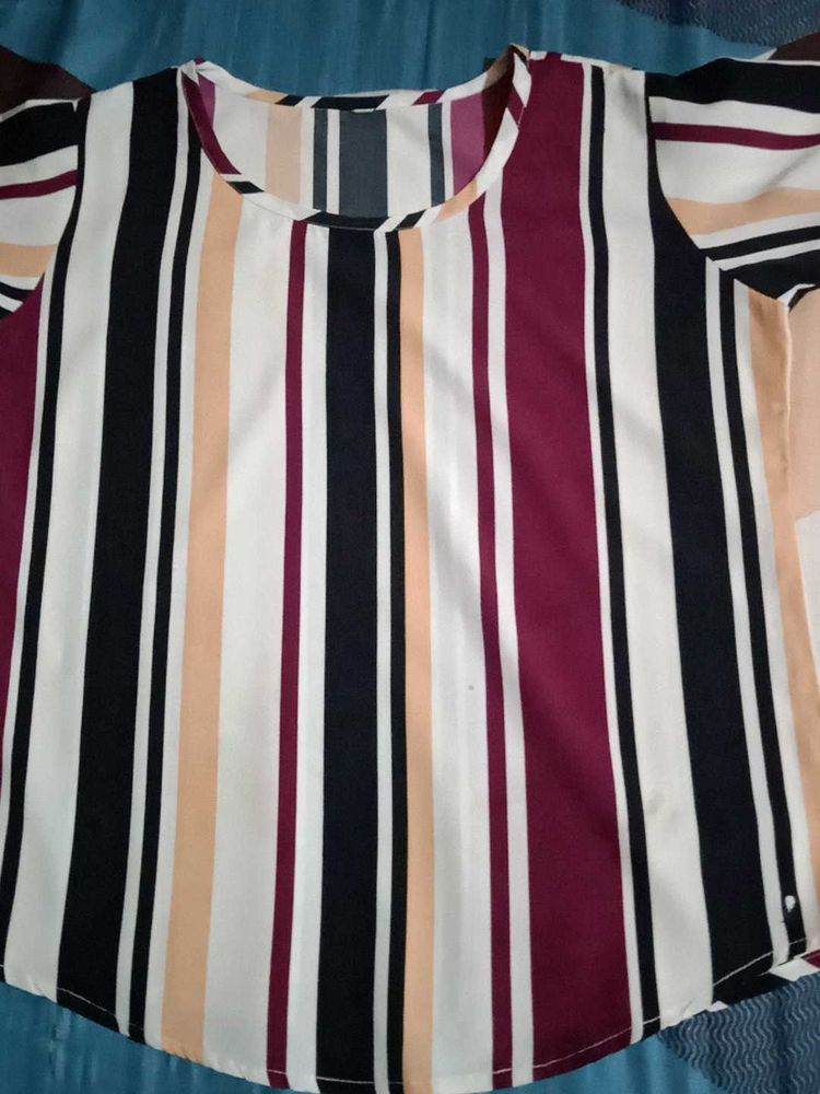 Striped Casual Top