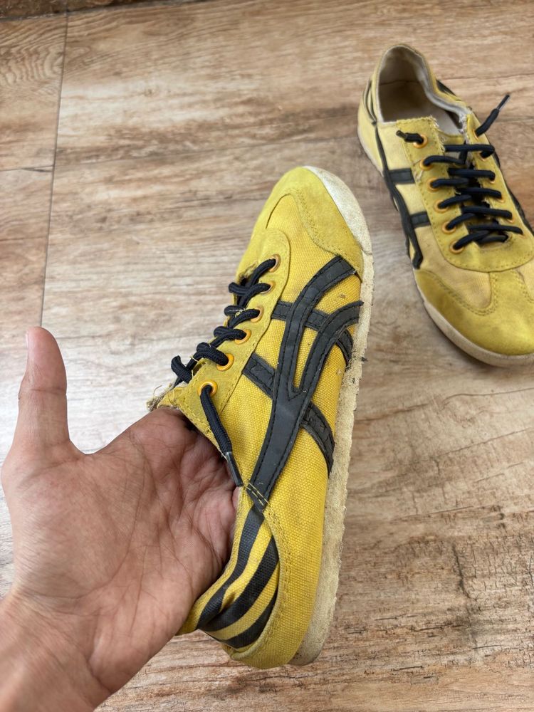 Vintage Yellow Onitsuka Tiger Sneakers