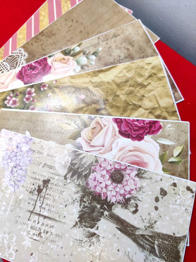 Magnetic Handmade Paper Envelope ✉️ Pack Of 6🆕