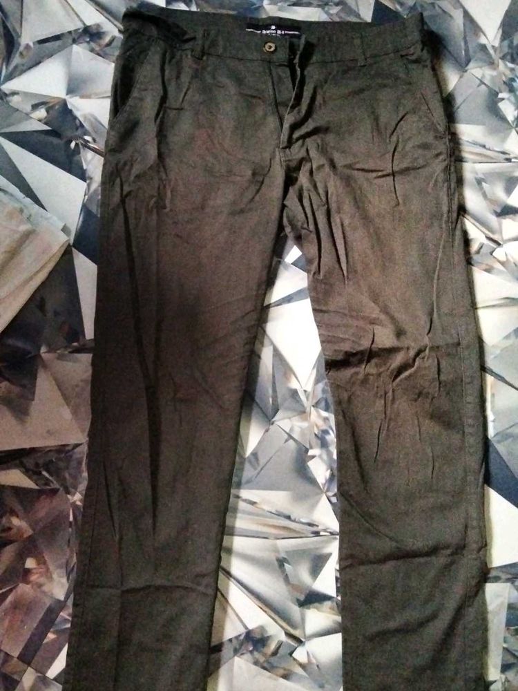 Men's Dark Grey Chinos