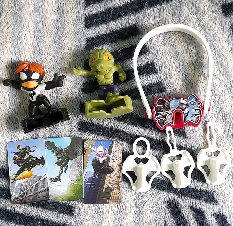 Spider-gwen and band Toy Set