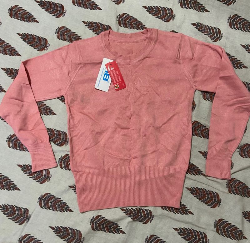 Pink Knit Sweater