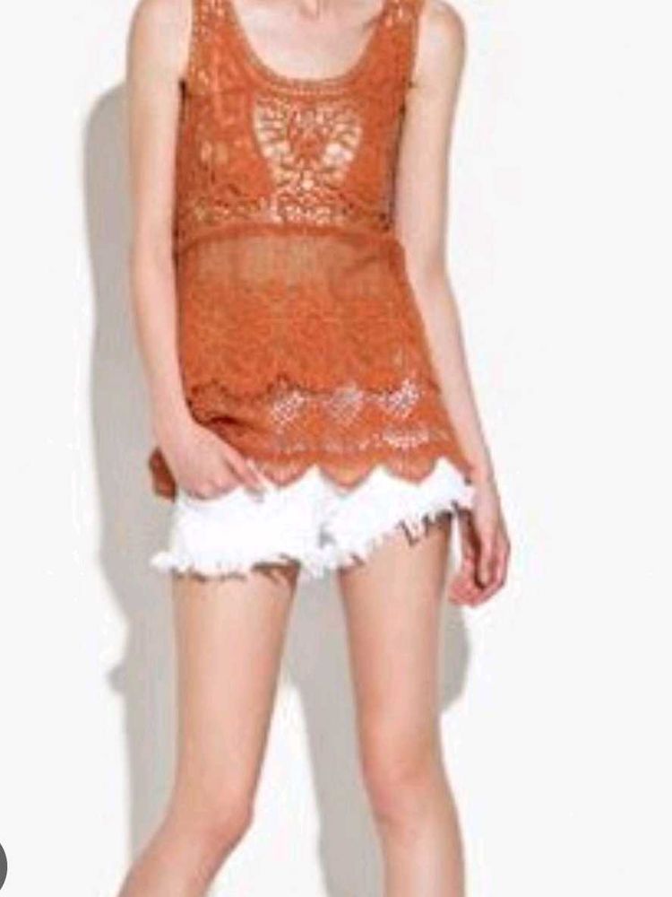 Crochet Lace Tank Top