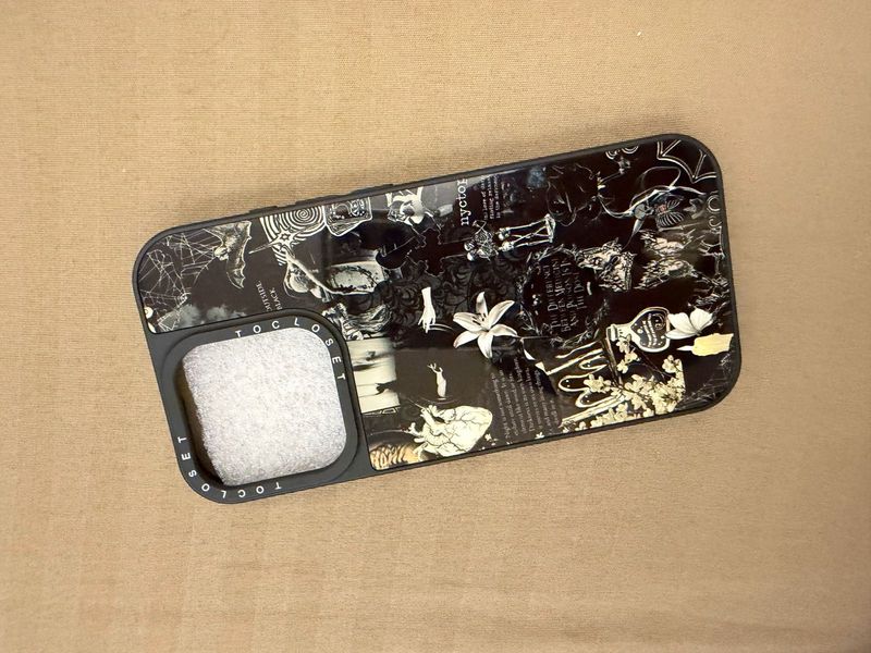 iPhone 16 Pro Black Unique Artistic Phone Case
