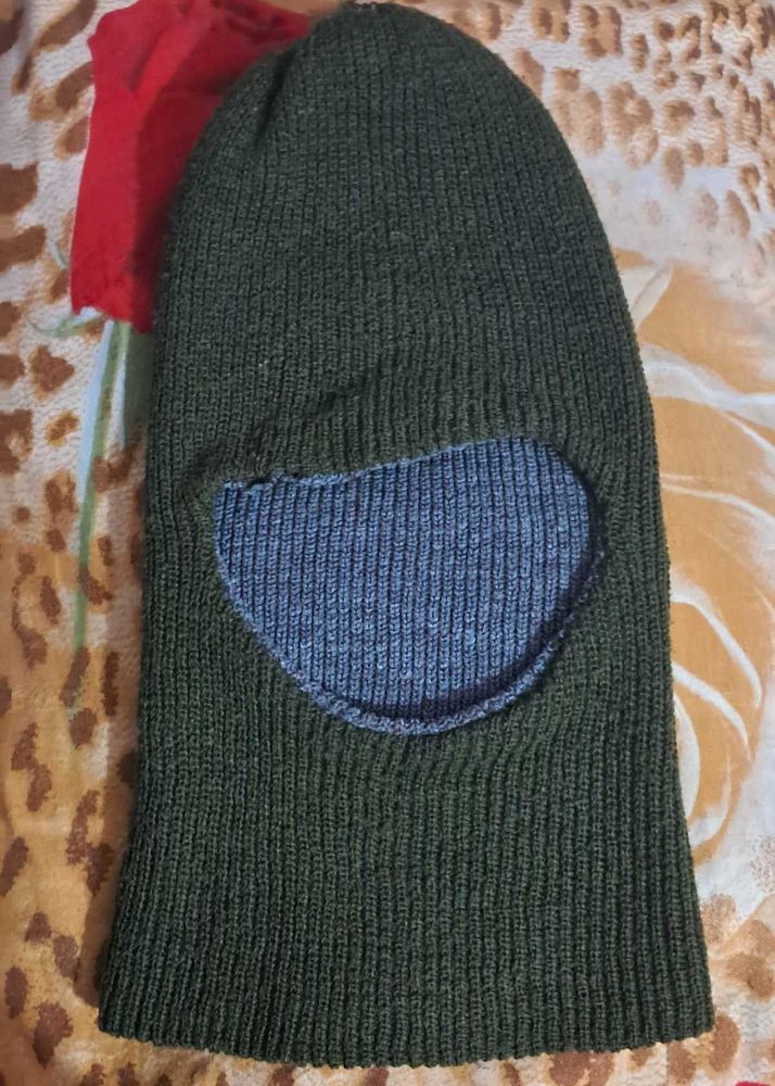Knit Balaclava Hat monkey cap