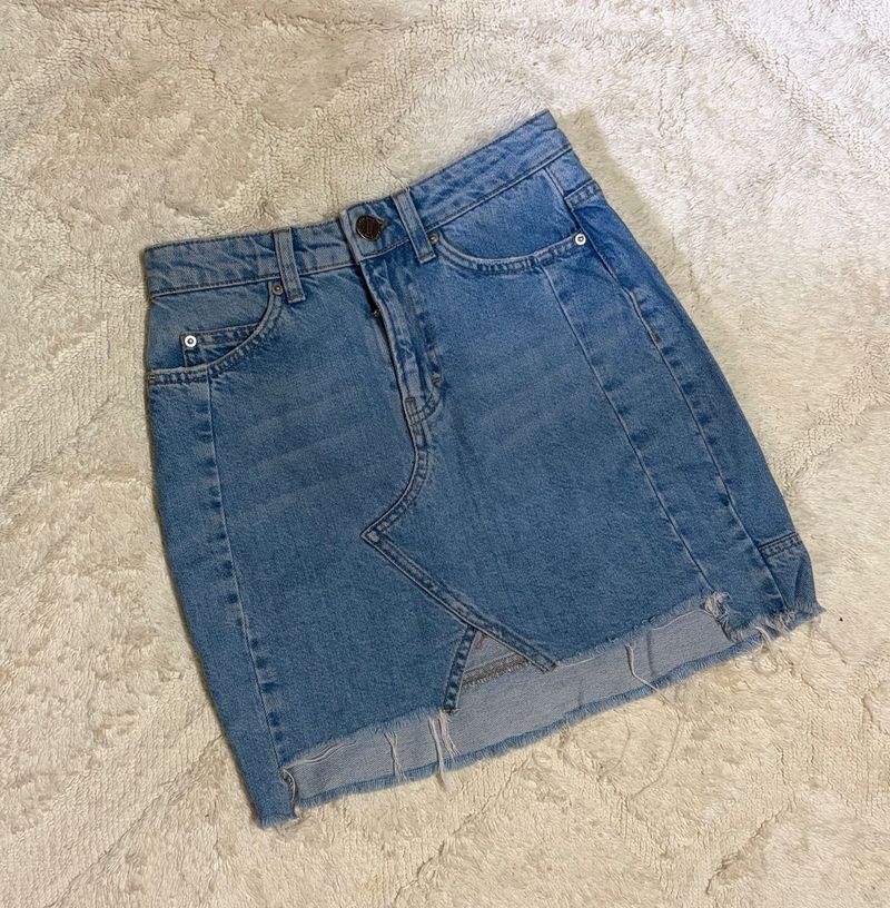 Y2K Denim Mini Skirt