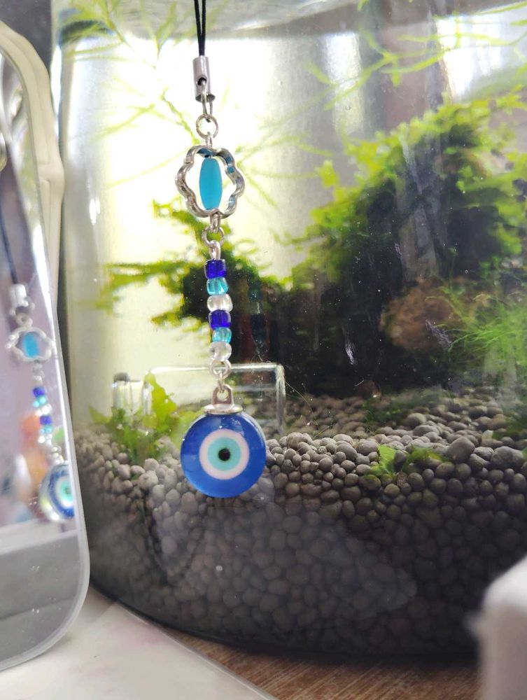 Evil Eye Charm Keychain