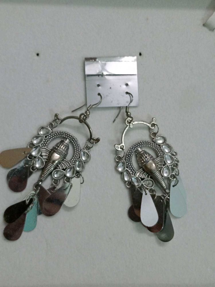 Boho Ethnic Jhumka Earrings