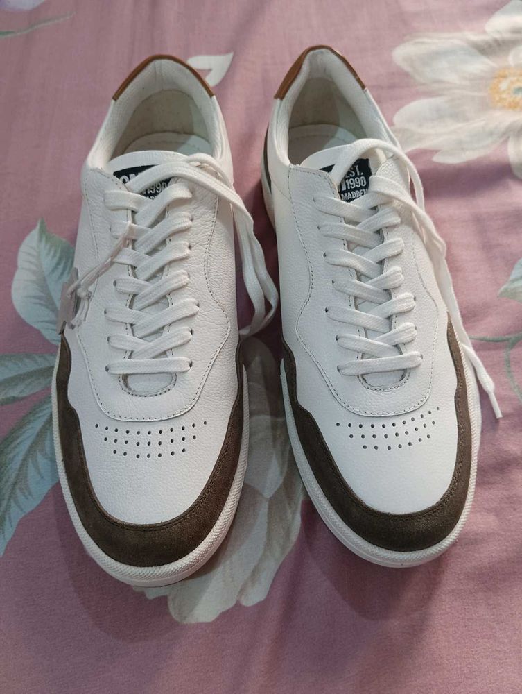 Steve Madden Men's Sneakers - Size UK 9.5 (White/B