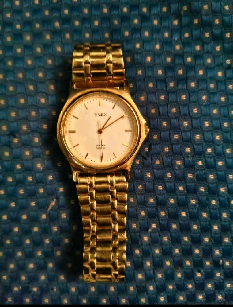 Timex Gold Tone Watch