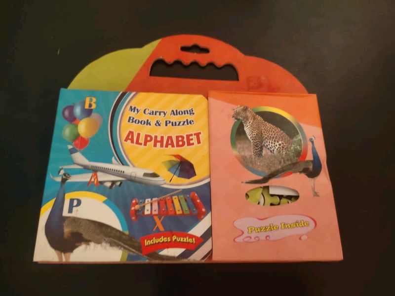 Carry Along Alphabet Book &amp; Puzzle