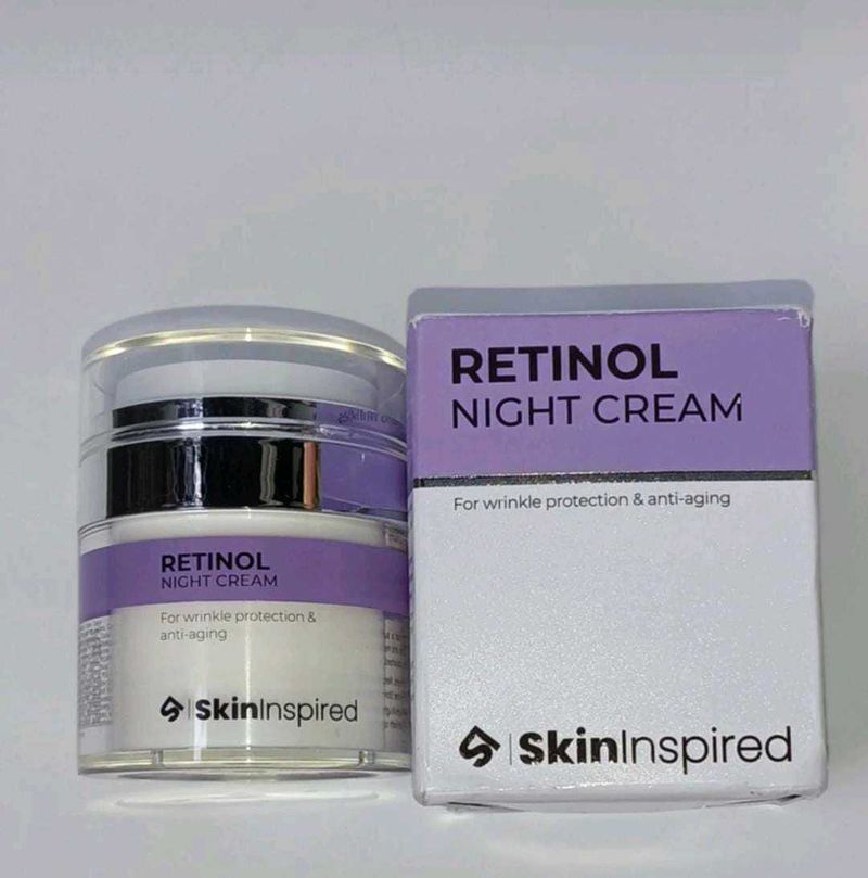 Retinol Night Cream for Wrinkle Protection