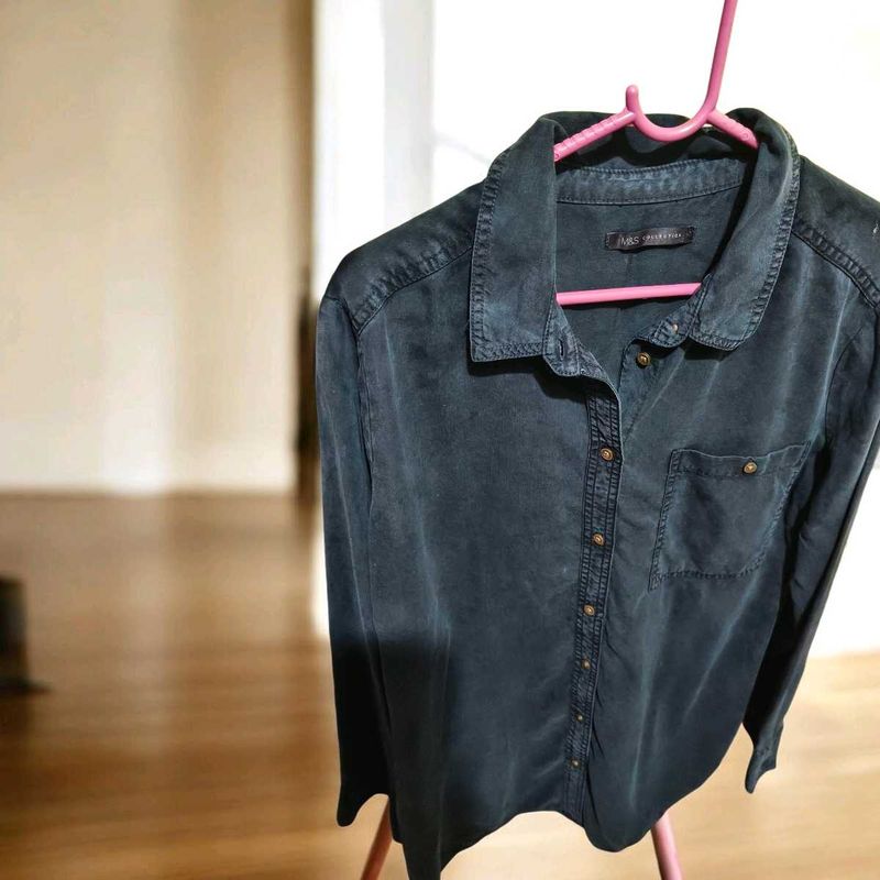 Denim M&amp;S Shirt