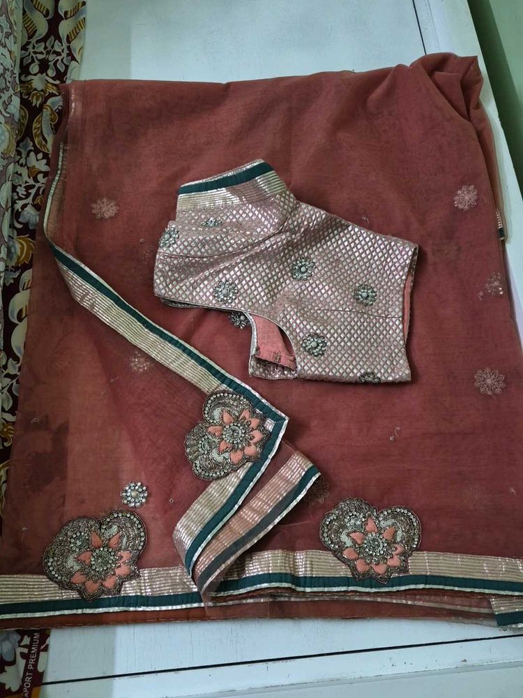 Designer Saree with Blouse
