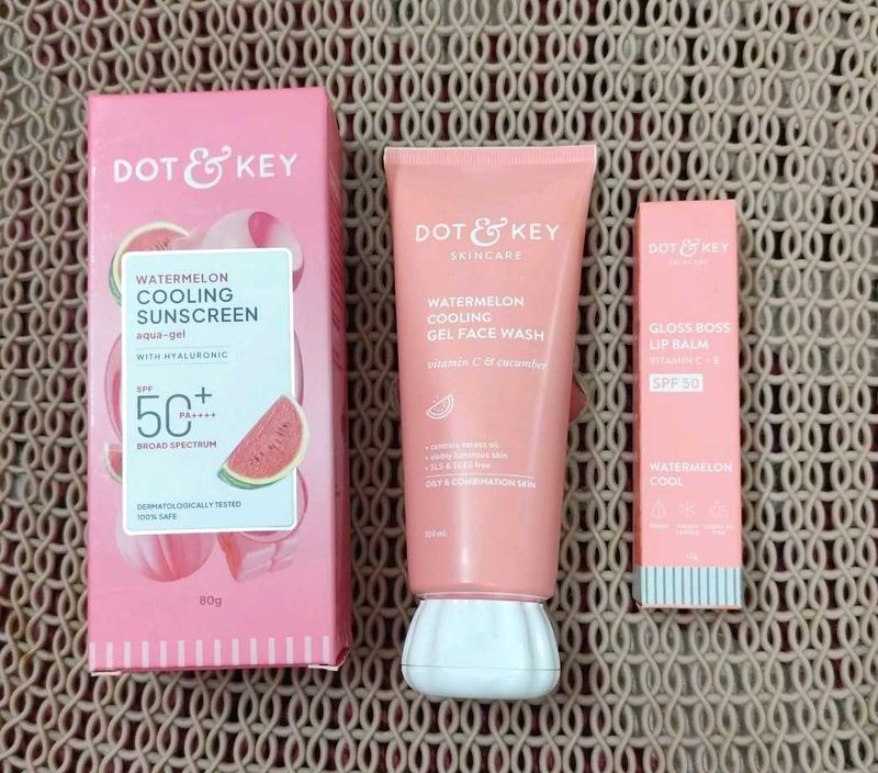 Dot &amp; Key Watermelon Cooling Skincare Set