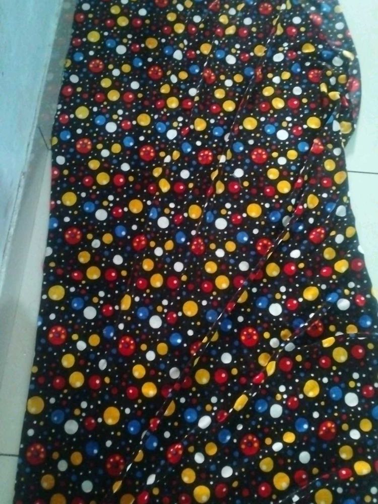 Colorful Polka Dot Fabric swal