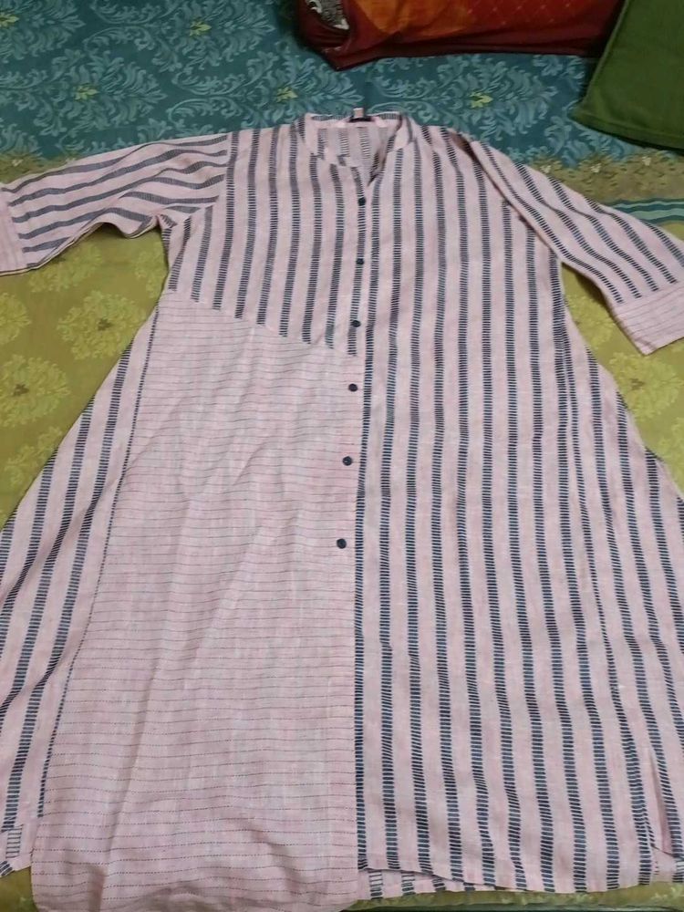 Striped Cotton Kurta