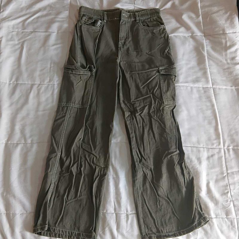 Olive Cargo Pants