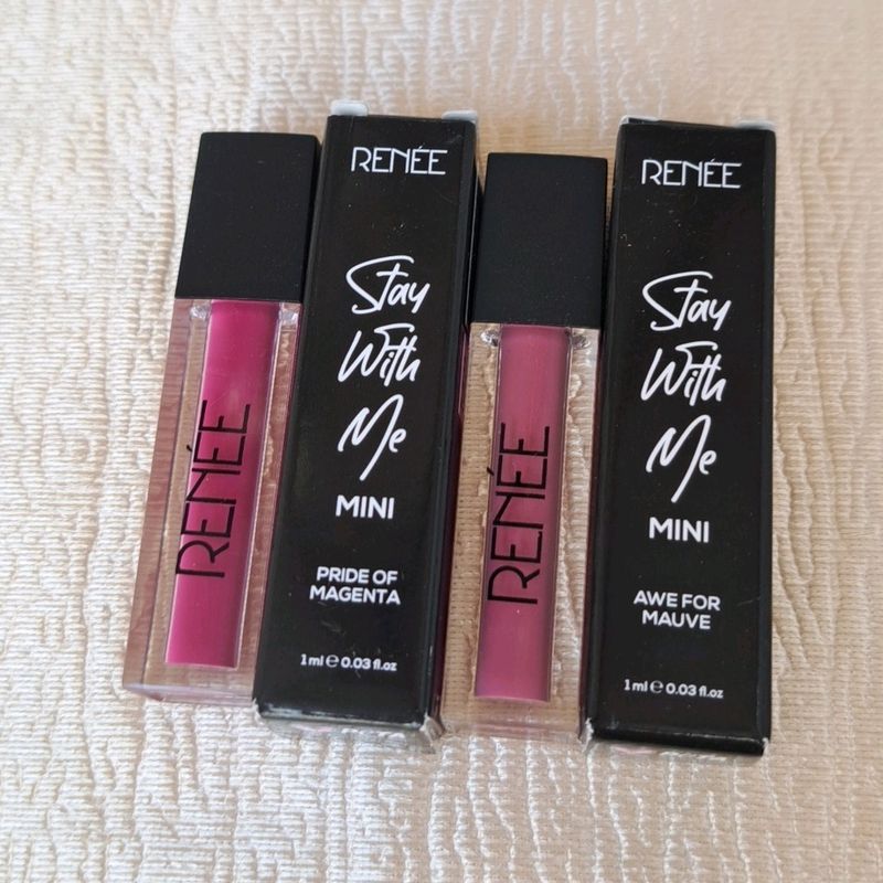 Renee Stay With Me Mini Lipstick Combo