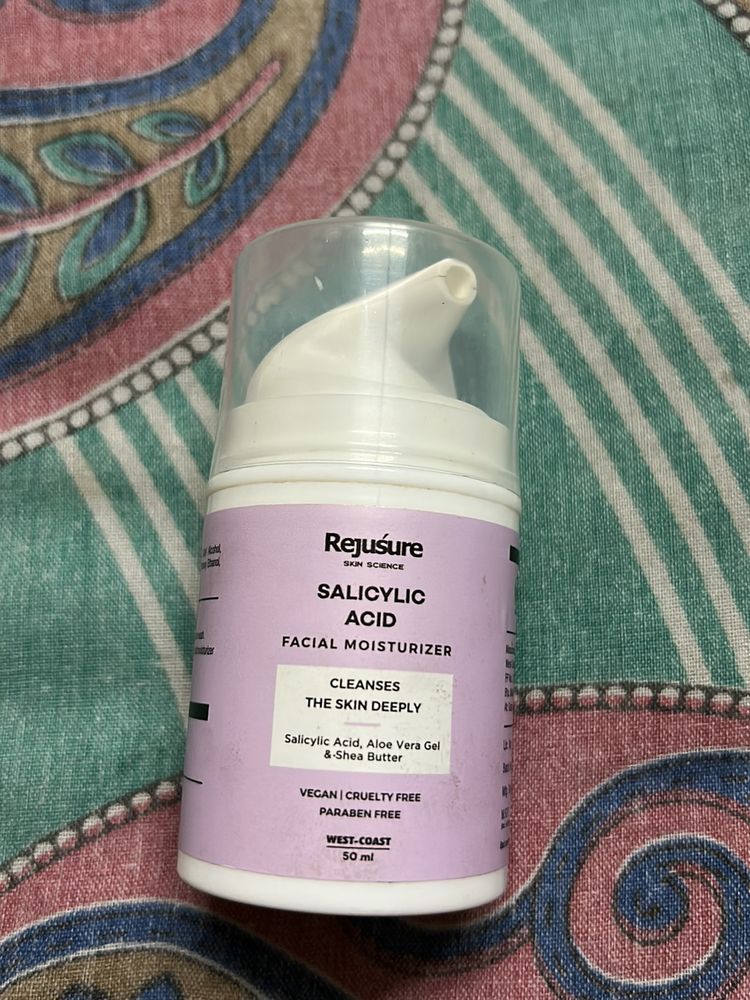 Rejusure Salicylic Acid Facial Moisturizer
