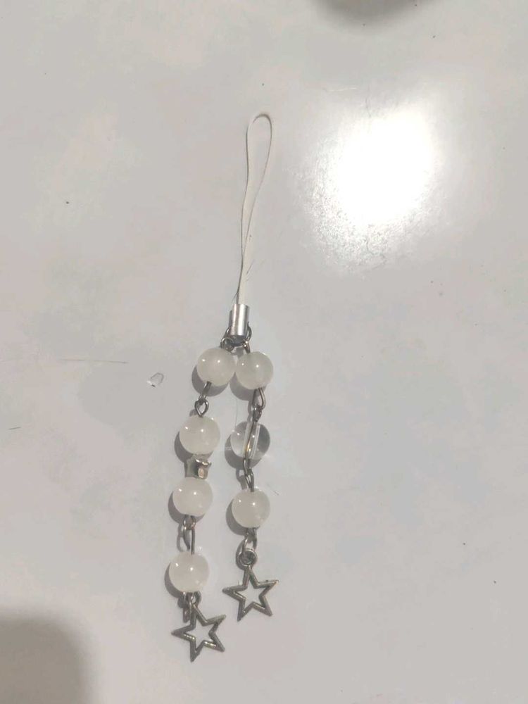 Beaded Keychain Or Phone Charm