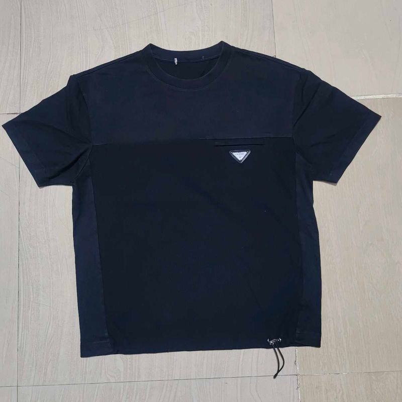 Prada Men's Black T-Shirt