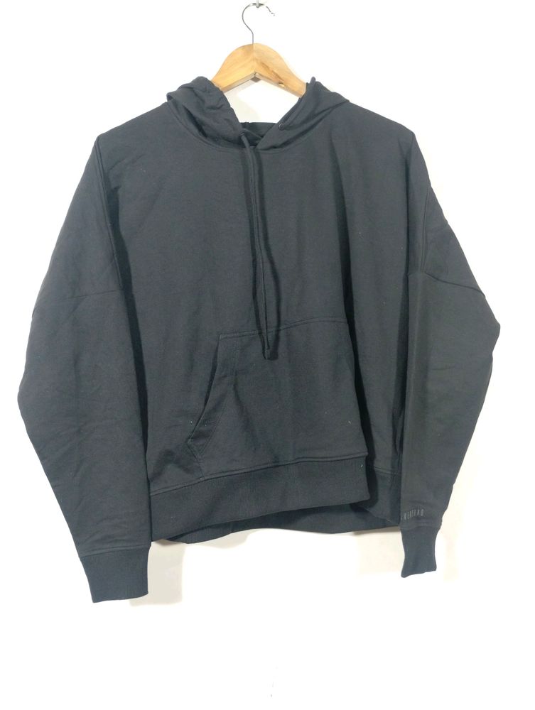 Silvertraq Black Casual Hoodie (Women)
