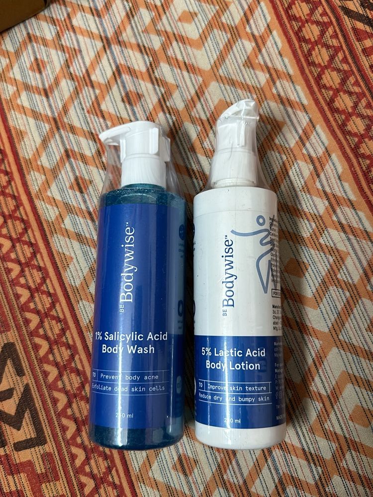 Body wash Salicylic &amp; Latic Acid