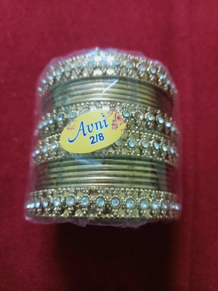 FREE  Golden Metal Bangle