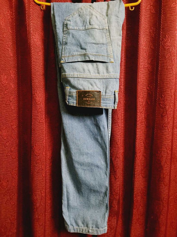 Diverse Authentic Blue Jeans