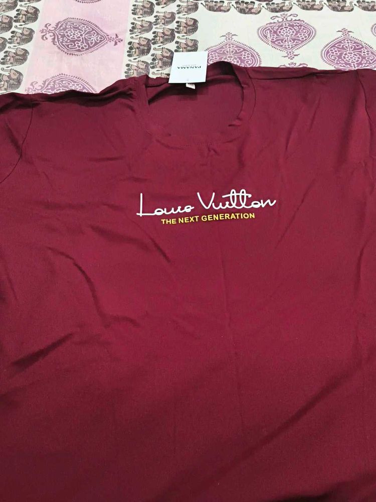 Maroon Graphic Tee